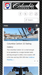 Mobile Screenshot of columbiayachts.com