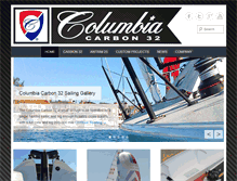 Tablet Screenshot of columbiayachts.com